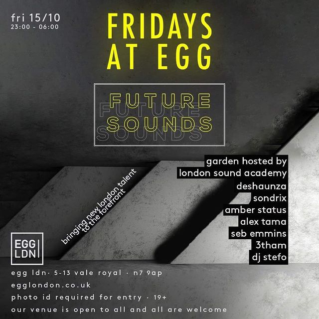 Hyped for this one - making my @egglondonofficial debut this Friday night with the @londonsoundacademy crew. Got some house heaters prepped and ready to go - this one is gonna go off!

#housemusic #deephouse #rave #dj #djlife #jackinhouse #techhouse #londonlife #eggclublondon